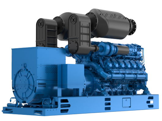 Genset 12M26.3 + SCR