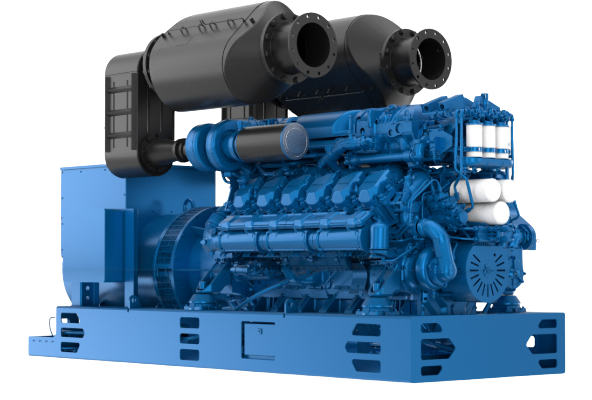 Genset 12M26.3 + SCR