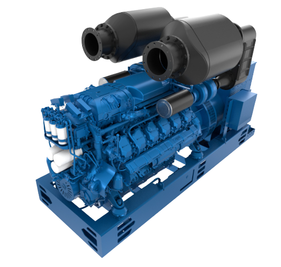 Genset 12M26.3 + SCR